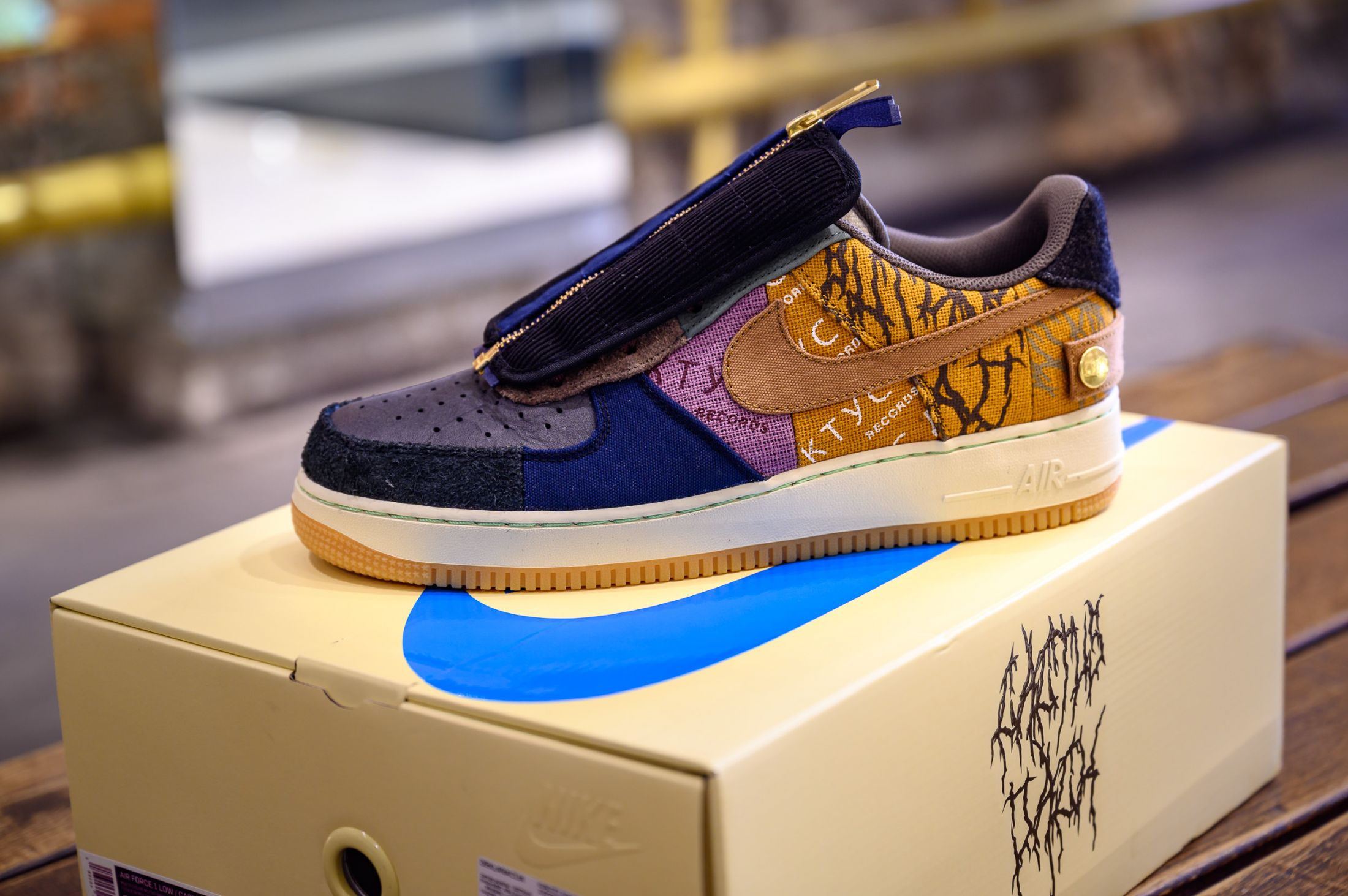 Travis Scott x Nike Air Force 1 Low Cactus Jack Raffle Recap Tike.rs